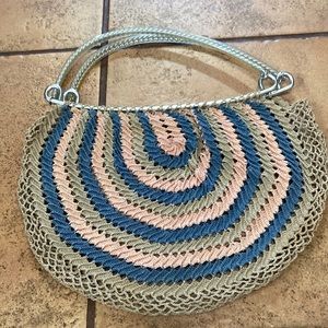 Vintage Handmade Crochet Handbag 70’s